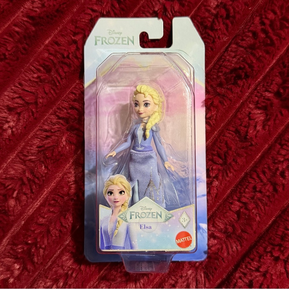 Disney Elsa Mini Doll - Blue and Blonde